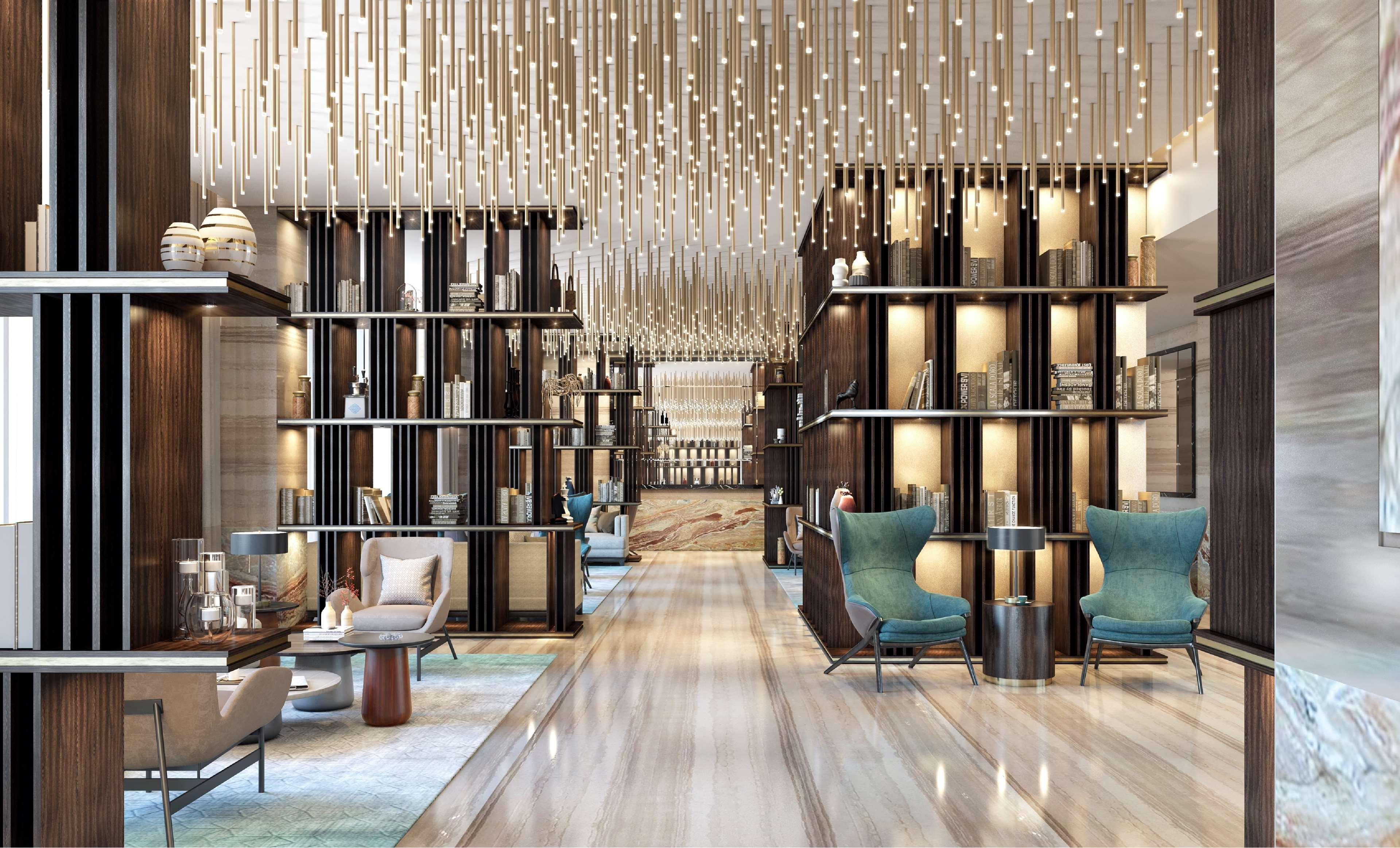Alrayyan Hotel Doha, Curio Collection By Hilton Exterior photo The lobby of the hotel